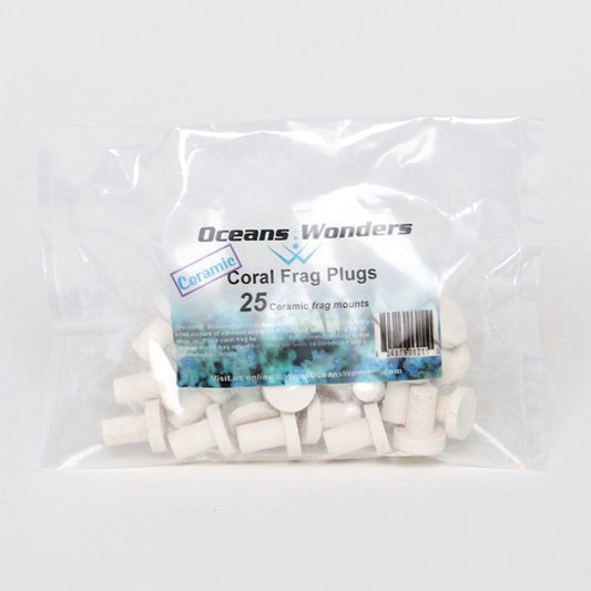 OceanWonders - Coral Frag Plugs 23mm. - 25 U.