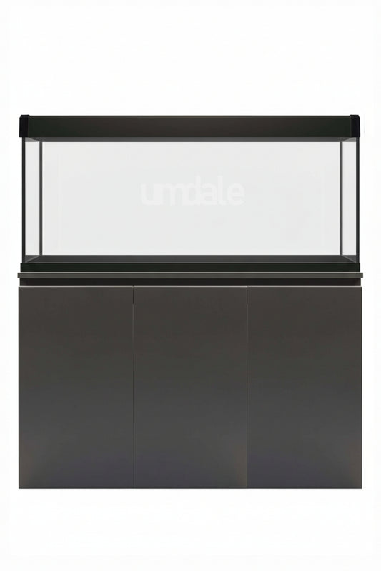 AquaLUX PRO 450 - Acuario de 450 litros con mueble Negro