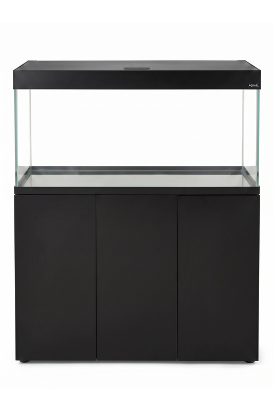 Acuario Optiset 240 litros con mueble Negro