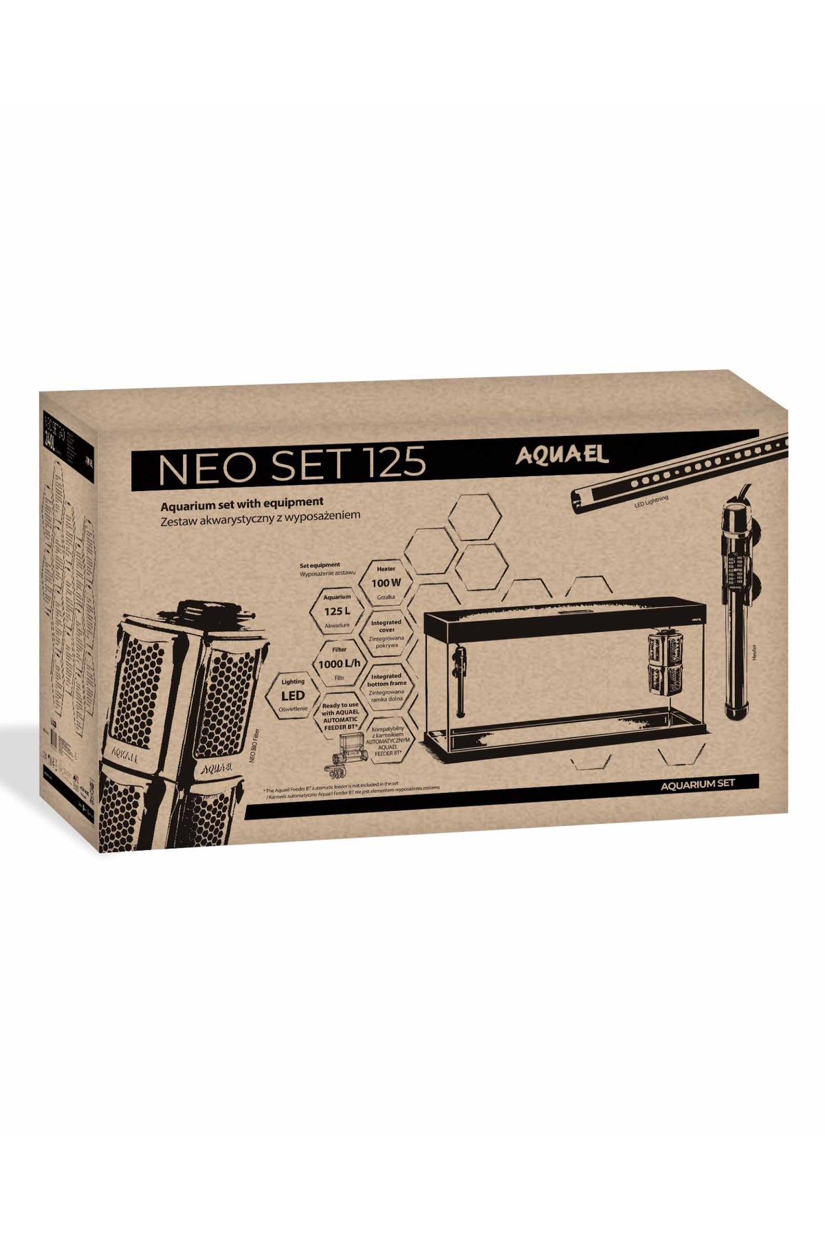 AQUAEL - Acuario NeoSet de 125 litros