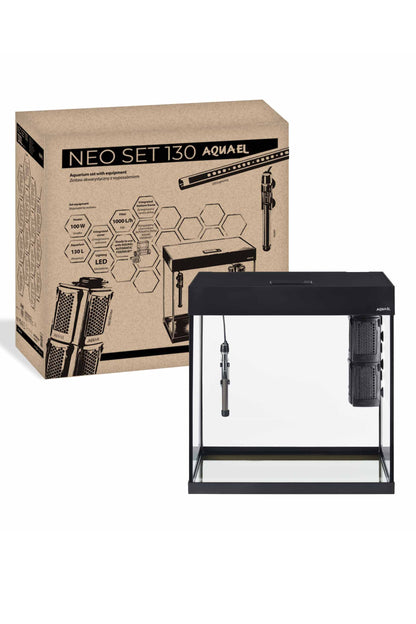 AQUAEL - Acuario NeoSet de 130 litros con mueble