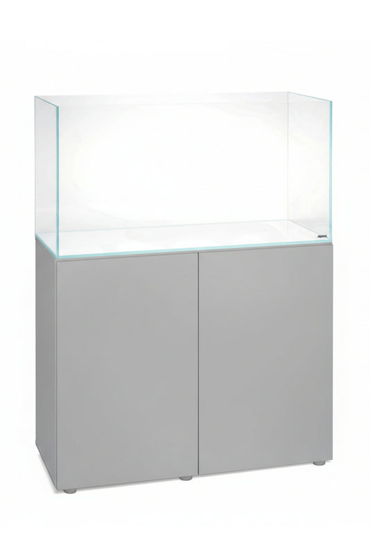 Opti Tank 100 de 200 litros - Urna de cristal óptico con mueble Gris