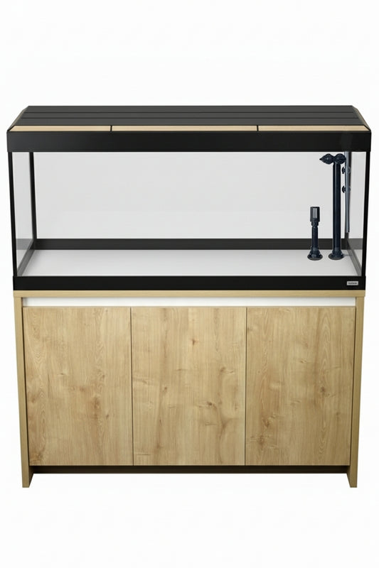 Acuario Roma 240 litros con mueble Roble