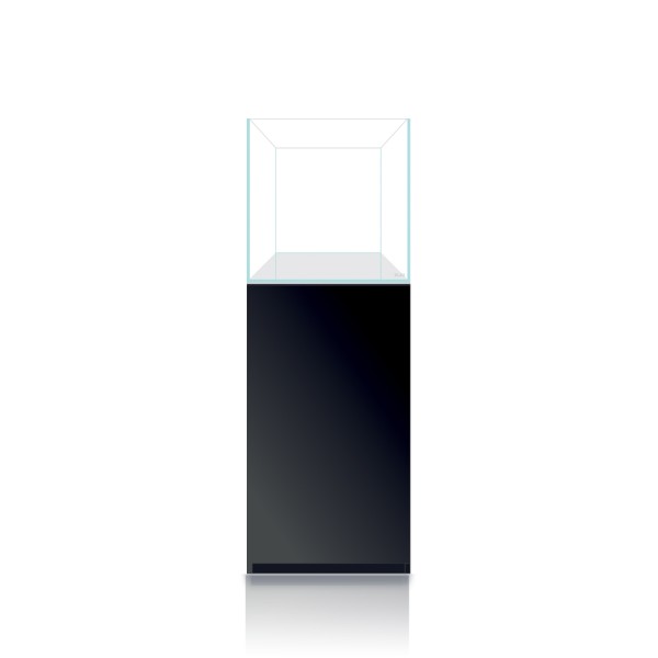 Acuario SET Cubic Aquascaping 91 Negro