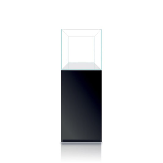 Acuario SET Cubic Aquascaping 91 Negro