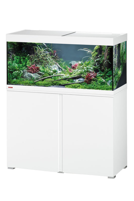 Acuario EHEIM VIVALINE LED 180 litros con mueble Blanco